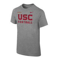 USC Trojans Youth Nike Football T-Shirt